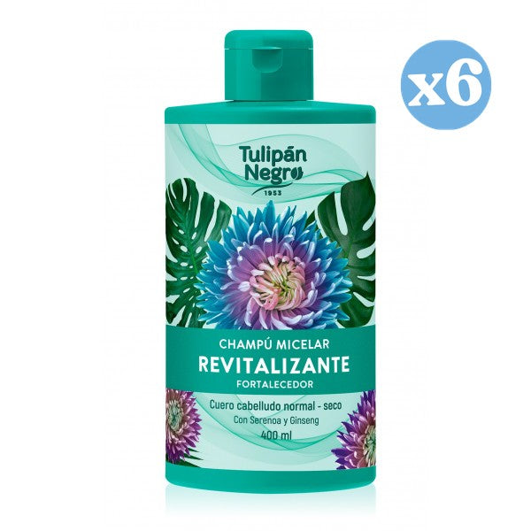 Pack 6x - Champú micelar revitalizante - Tulipan Negro - 1