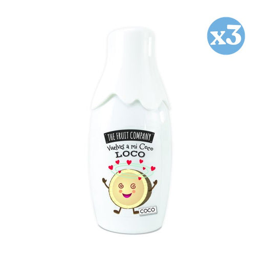 Pack 3x - Colonia de coco - The Fruit Company - 1
