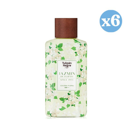 Pack 6x - Colonia Floral Jazmín de Egipto: 500 ML - Tulipan Negro - 1