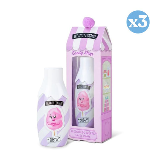 Pack 3x - Candy Edition Colonia Algodón de Azúcar - The Fruit Company - 1