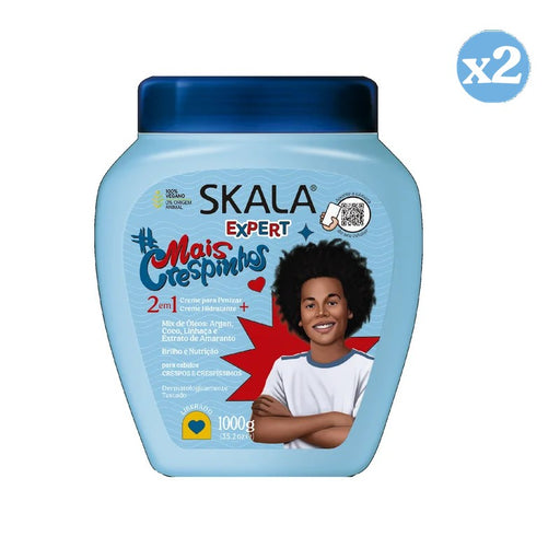 Pack 2x - Mascarilla Mais Crespinhos - 1000ml - Skala - Skala - 1