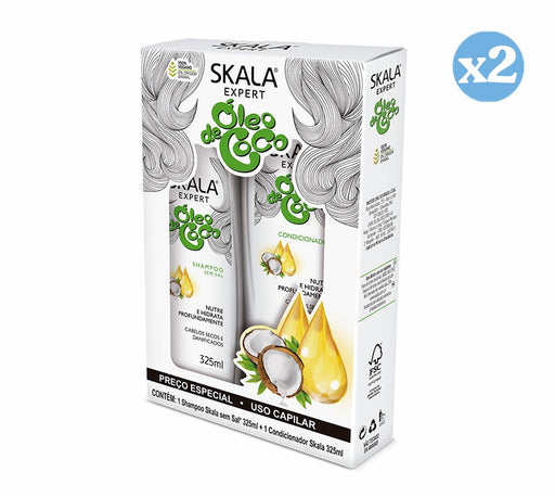 Pack 2x: Pack Champú + Acondicionador Aceite de Coco - Skala - 1