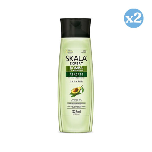 Pack 2x - Champu Bomba Vitaminas Abacate 325Ml - Skala - 1