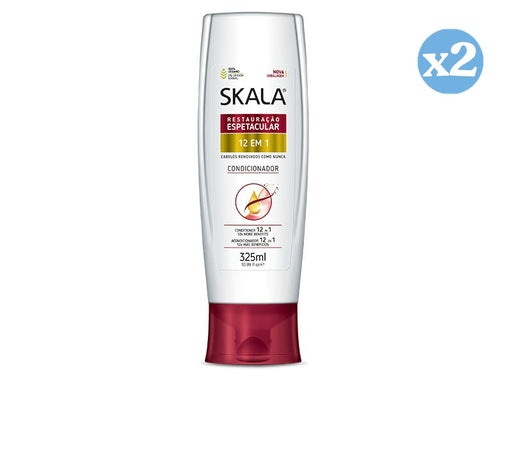 Pack 2x - Acondicionador 12 Em 1 325Ml - Skala - 1