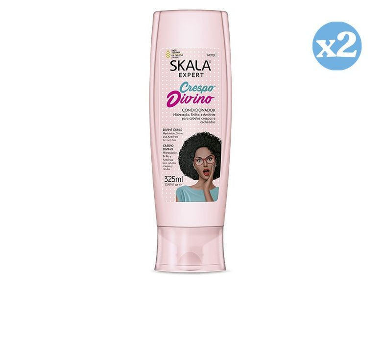 Pack 2x - Acondicionador Crespo Divino 325Ml - Skala - 1