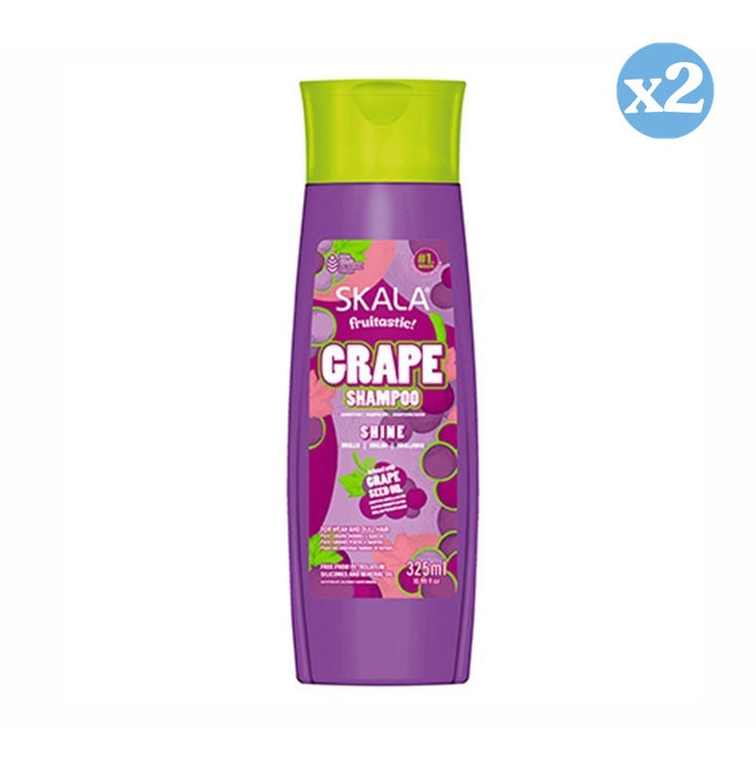 Pack 2x - CHAMPÚ UVA FRUTASTICA 325ML SKALA - Skala - 1