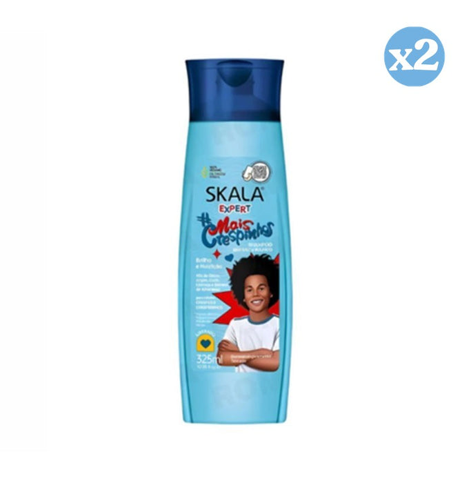 Pack 2x - CHAMPU MAIS CRESPINHOS 325ML SKALA - Skala - 1