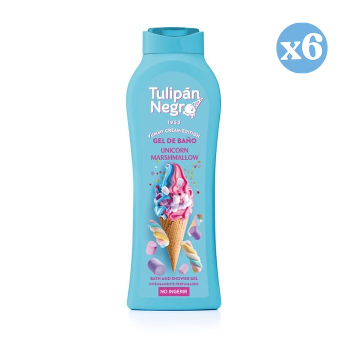 Pack 6x - Gel Unicornio 650 ml - Tulipan Negro - 1