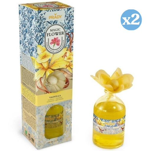 Pack 2x - MAGIC FLOWER AMBIENTADOR VAINILLA 100ML PRADY - Prady - 1