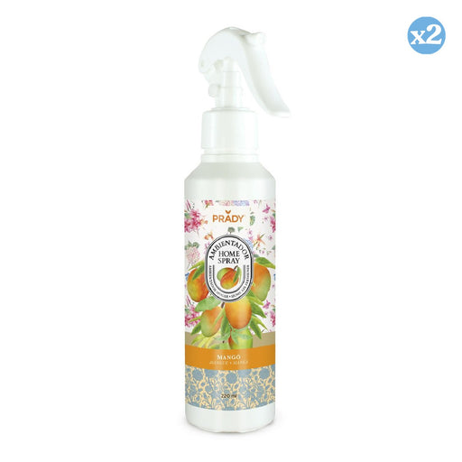 Pack 2x - AMBIENTADOR HOME SPRAY MANGO 220ML - Prady - 1