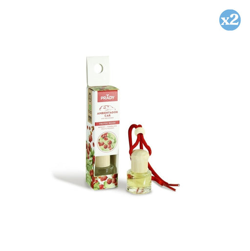 Pack 2x - AMBIENTADOR COCHE FRUTOS ROJOS PRADY 6ML - Prady - 1