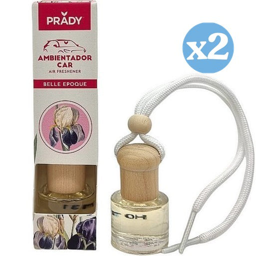 Pack 2x - AMBIENTADOR COCHE BELLE EPOQUE PRADY 6ML - Prady - 1