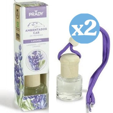 Pack 2x - AMBIENTADOR COCHE LAVANDA PRADY 6ML - Prady - 1