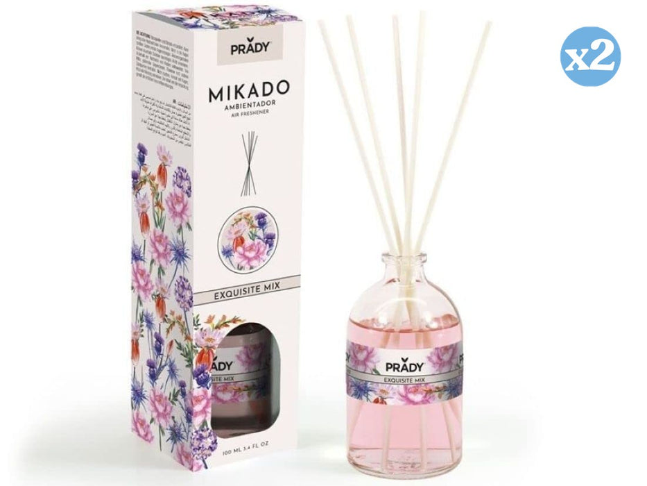 Pack 2x: Ambientador Mikado 100ml - Prady - 1