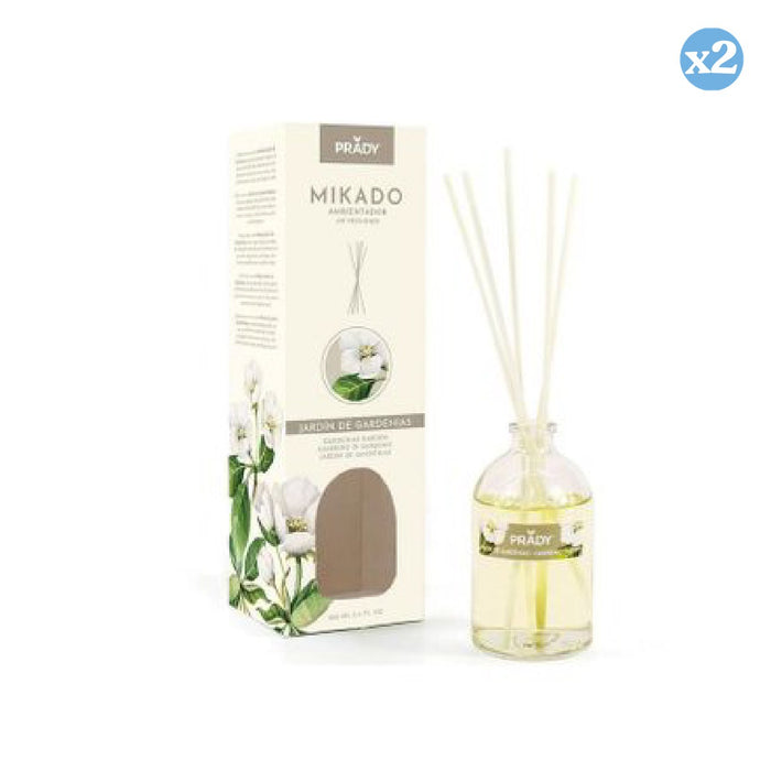Pack 2x - MIKADO JADRÍN DE GARDENIAS 100 ML - Prady - 1