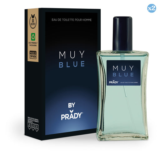 Pack 2x - COLONIA MUY BLUE HOMME - Prady - 1