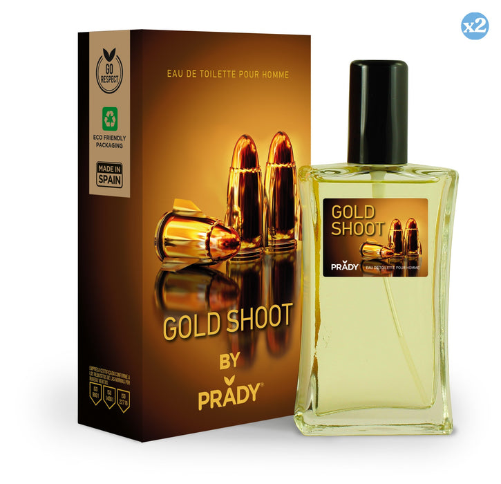 Pack 2x - COLONIA GOLD SHOOT HOMME - Prady - 1