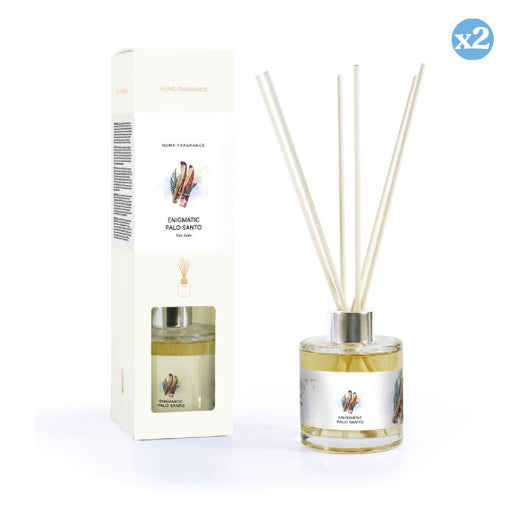 Pack 2x - MIKADO AMBIENTADOR PREMIUM ENIGMATIC PALO SANTO 130ML - Prady - 1