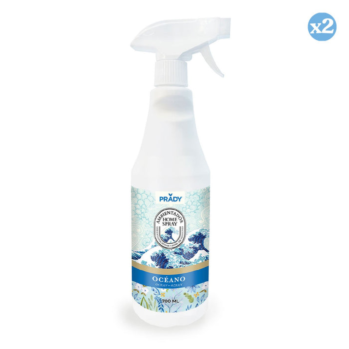 Pack 2x - AMBIENTADOR HOME SPRAY OCEANO 700 ML - Prady - 1