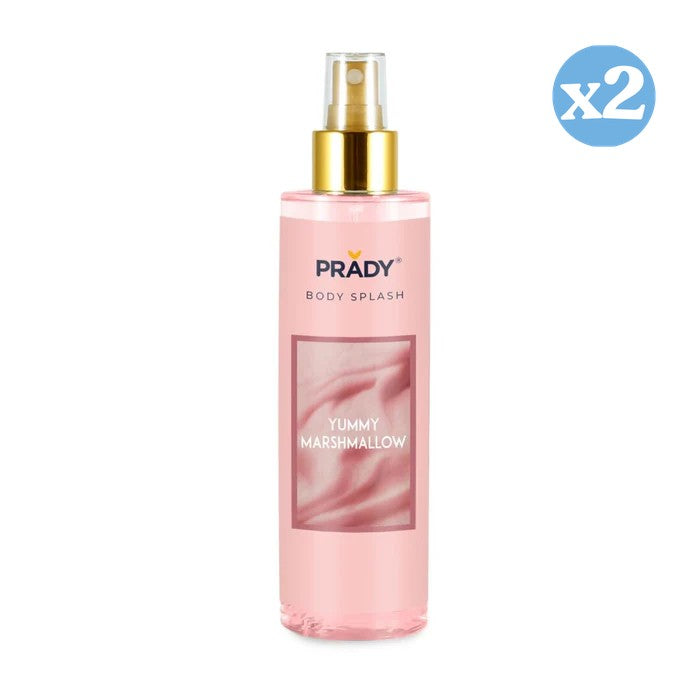Pack 2x - Body Splash Yummy Marshmallow - 250ml - Prady - Prady - 1