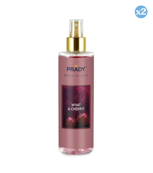 Pack 2x - BODY SPLASH WHAT A CHERRY! - FEMME - Prady - 1