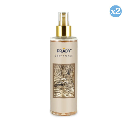 Pack 2x - BODY SPLASH GOA SANTAL! - FEMME - PRADY - Prady - 1