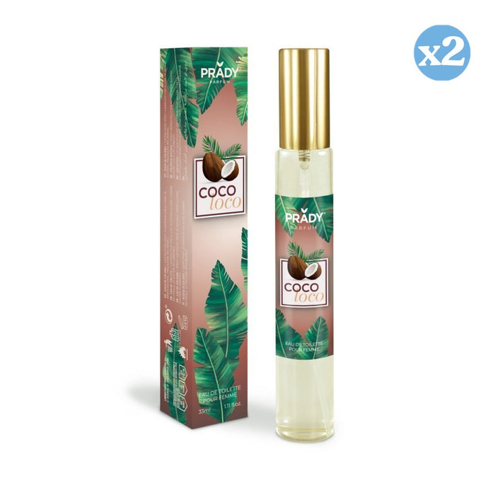 Pack 2x - EAU DE TOILETTE 33ML COCO LOCO FRUTAL - Prady - 1