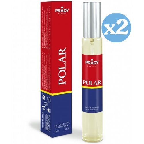 Pack 2x - EAU DE TOILETTE 33ML POLAR - Prady - 1