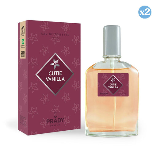 Pack 2x - EAU DE TOILETTE UNISEX CUTIE VANILLA - PRADY - Prady - 1