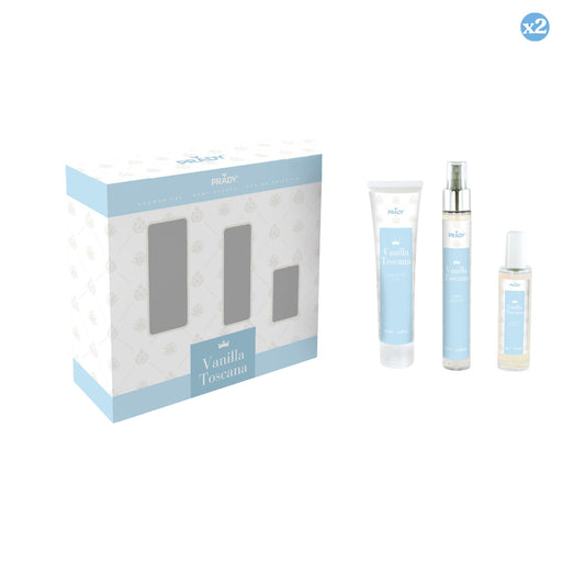 Pack 2x - Set Vanilla Toscana: Eau de Toilette, Body Splash y Body Lotion - 225ml - Prady - Prady - 1
