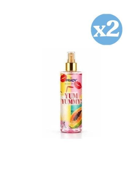 Pack 2x - BODY SPLASH YUM YUMMY! PRADY 250ML - Prady - 1
