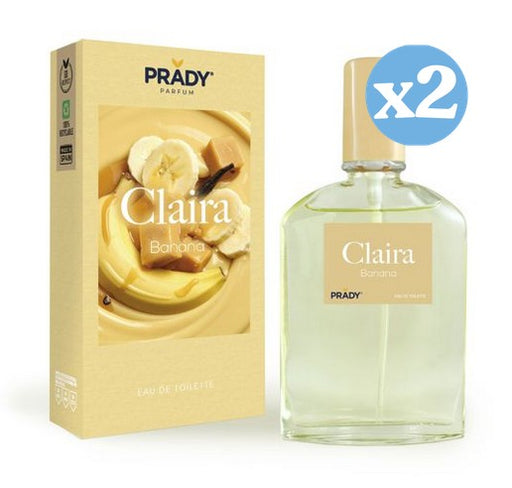 Pack 2x - Eau de Toilette Claira Banana pour Femme - Prady - Prady - 1