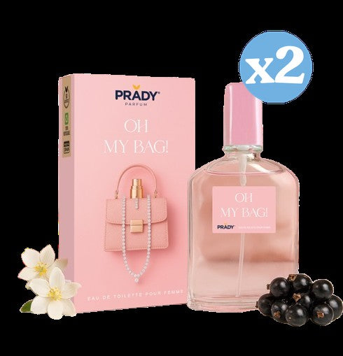 Pack 2x - Eau de Toilette Oh my Bag! pour Femme - Prady - Prady - 1