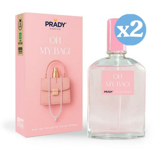 Pack 2x - Eau de Toilette Oh my Bag! pour Femme - Prady - Prady - 2