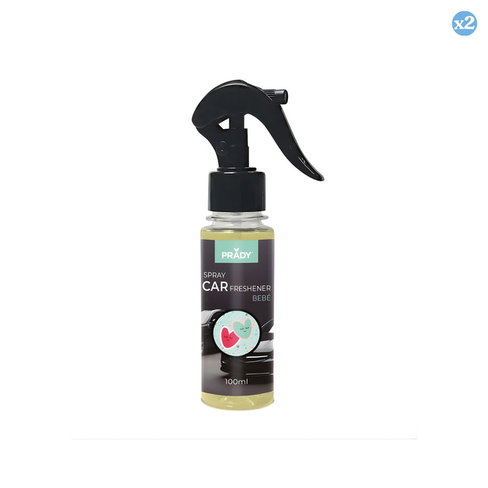 Ambientador de Coche en Spray – 100 ml – Prady | 7 Aromas Frescos y Duraderos - Prady - 1