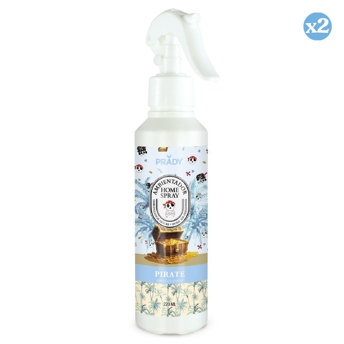 Pack 2x - AMBIENTADOR HOME SPRAY PIRATE 220 ML - Prady - 1