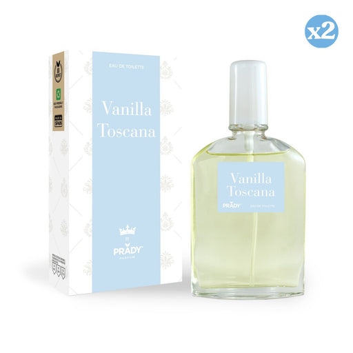 Pack 2x - Eau de Toilette "Vanilla Toscana" - Unisex - 85ml - Prady - Prady - 1