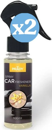 Ambientador de Coche en Spray – 100 ml – Prady | 7 Aromas Frescos y Duraderos - Prady - 1
