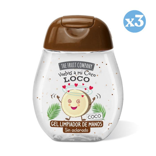 Pack 3x - Gel Limpiador de Manos - Coco - The Fruit Company - The Fruit Company - 1