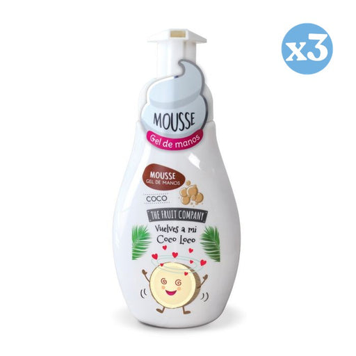 Pack 3x - Jabón de Manos - Gel Mousse Coco - 250 ml - The Fruit Company - The Fruit Company - 1