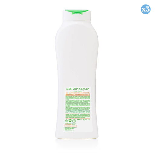 Pack 3x - Gel de baño Tulipán Negro Aloe Vera 650 ml - Tulipan Negro - 2
