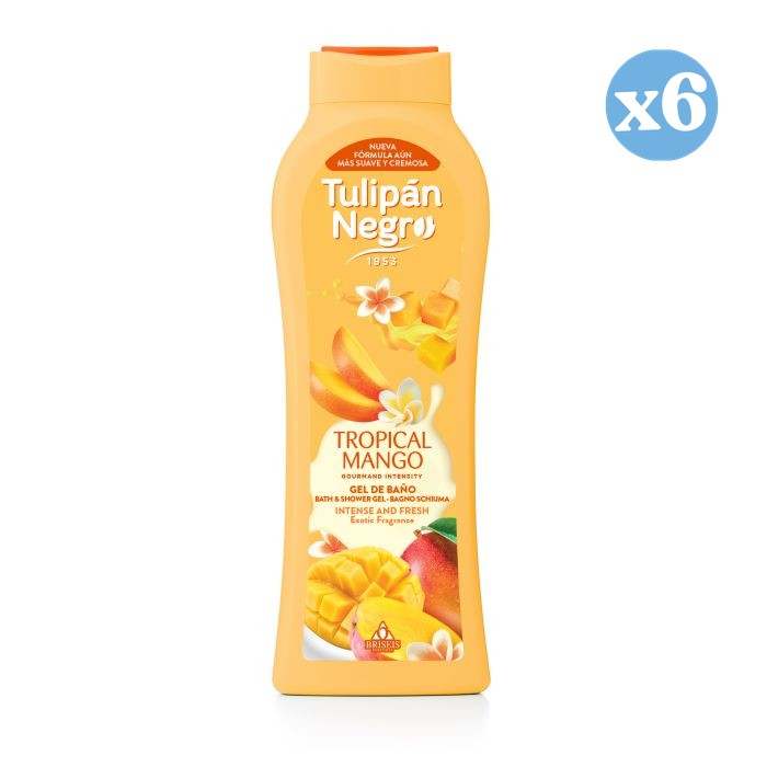 Pack 6x - Gel de Baño Tulipan Negro Tropical Mango - Tulipan Negro - 1
