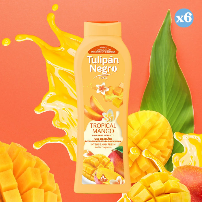 Pack 6x - Gel de Baño Tulipan Negro Tropical Mango - Tulipan Negro - 2