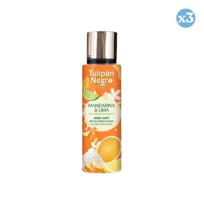 Pack 3x - Body Mist Mandarina y Lima - Tulipan Negro - 1