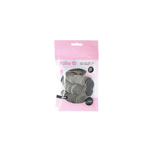 Pack de Limas Pulidoras Redondas para Pedicura 25mm - Pollié - 1