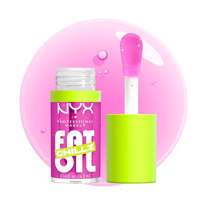 Fat Oil Chillz Aceite Labial - Nyx : Strawberry Slush 4,8 ml - 1