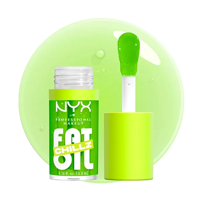 Fat Oil Chillz Aceite Labial - Nyx : Kiwi Freezie 4,8 ml - 1