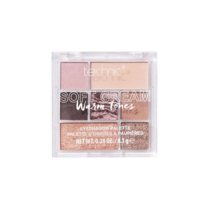Palette Di Ombretti Soft Cream Warm Tones - Technic Cosmetics - 1