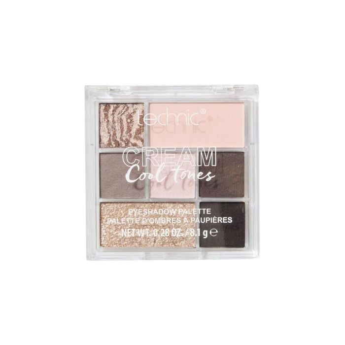 Paleta de Sombras Cream Cool Tones - Technic Cosmetics - 1