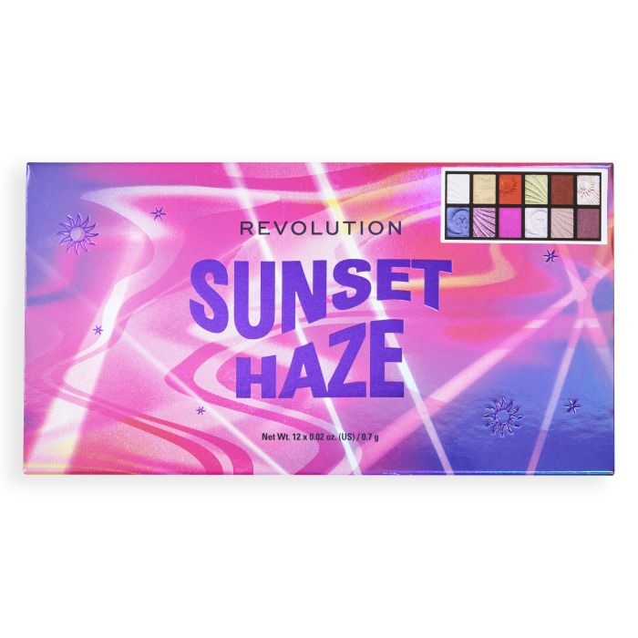Sunset Haze Paleta de Sombra de Ojos 0.7 gr - Make Up Revolution - 1
